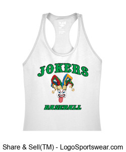 Team 365 Ladies'  Zone Performance Racerback Tank Design Zoom