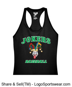 Team 365 Ladies'  Zone Performance Racerback Tank Design Zoom
