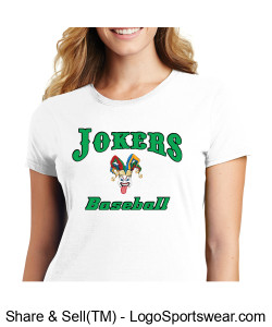LADIES Port Authority  Fan Favorite CREW Tee Design Zoom