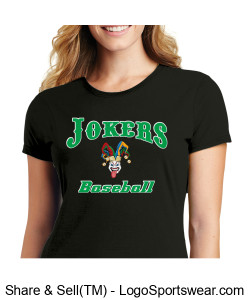 LADIES Port Authority  Fan Favorite CREW Tee Design Zoom