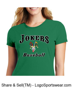 LADIES Port Authority  Fan Favorite CREW Tee Design Zoom