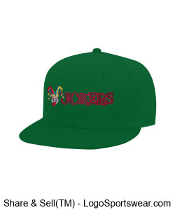 MEN'S Otto Wool Blend Flat Bill Snapback Cap Design Zoom